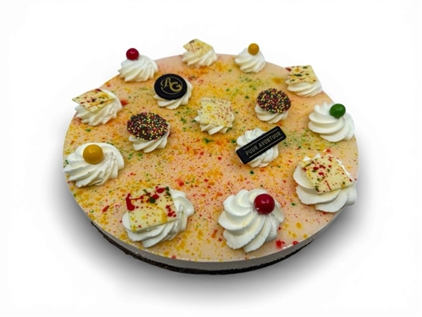 Sinaasappel bavaroise vlaai